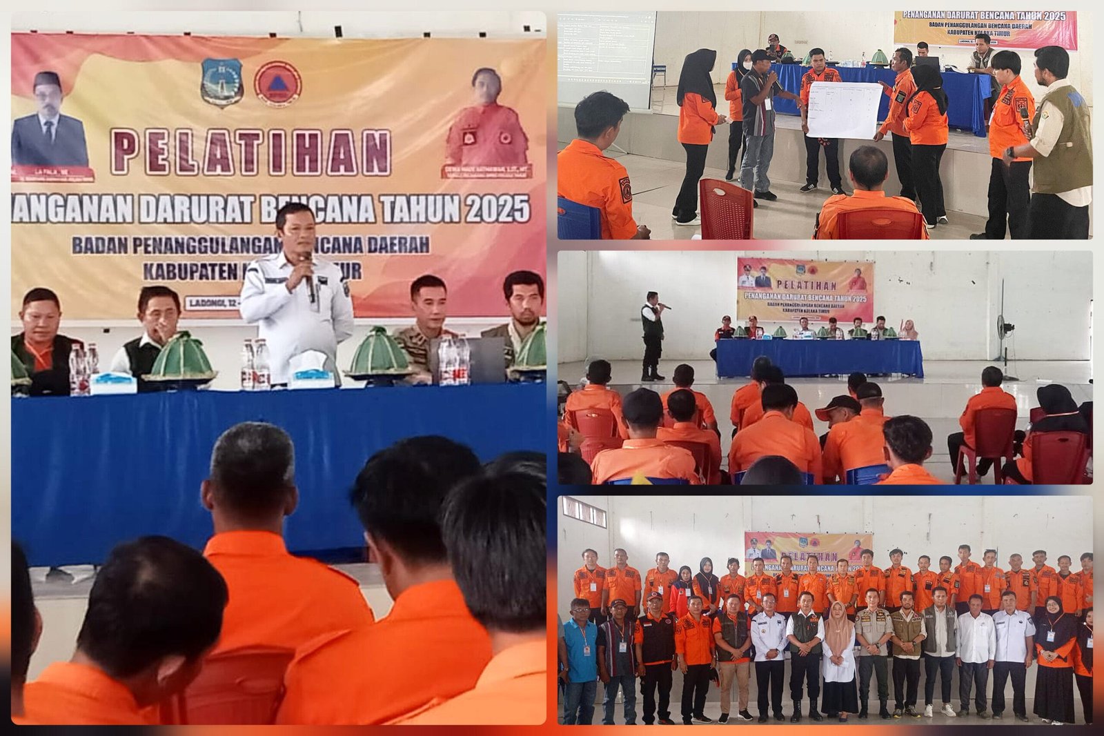 Asisten III Irwan Kara Bersama BPBD Koltim Buka Pelatihan Penanganan Darurat Bencana 2025 di Kolaka Timur