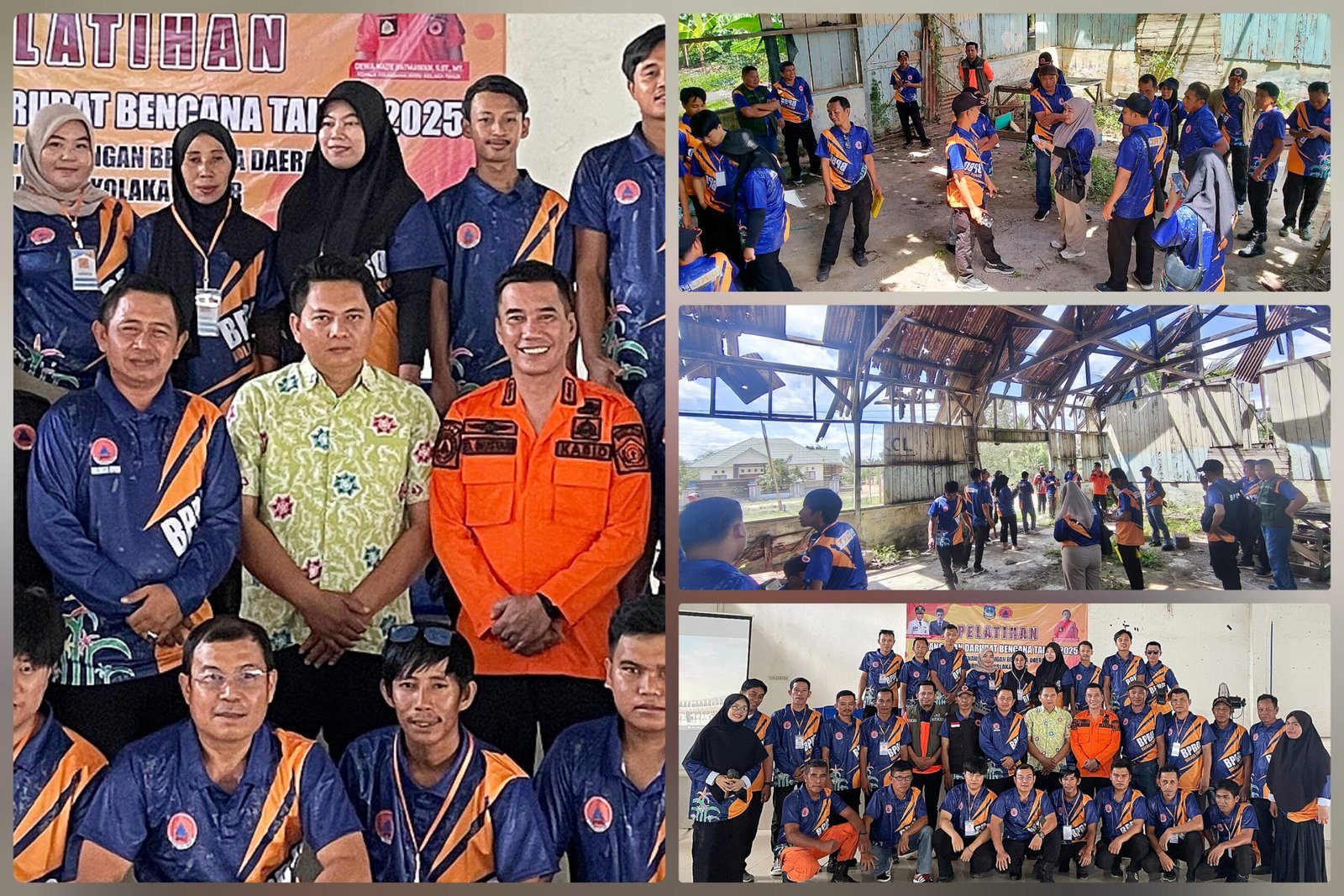 BPBD Kolaka Timur Latih Personel Asesmen Lapangan Dampak Bencana 2025