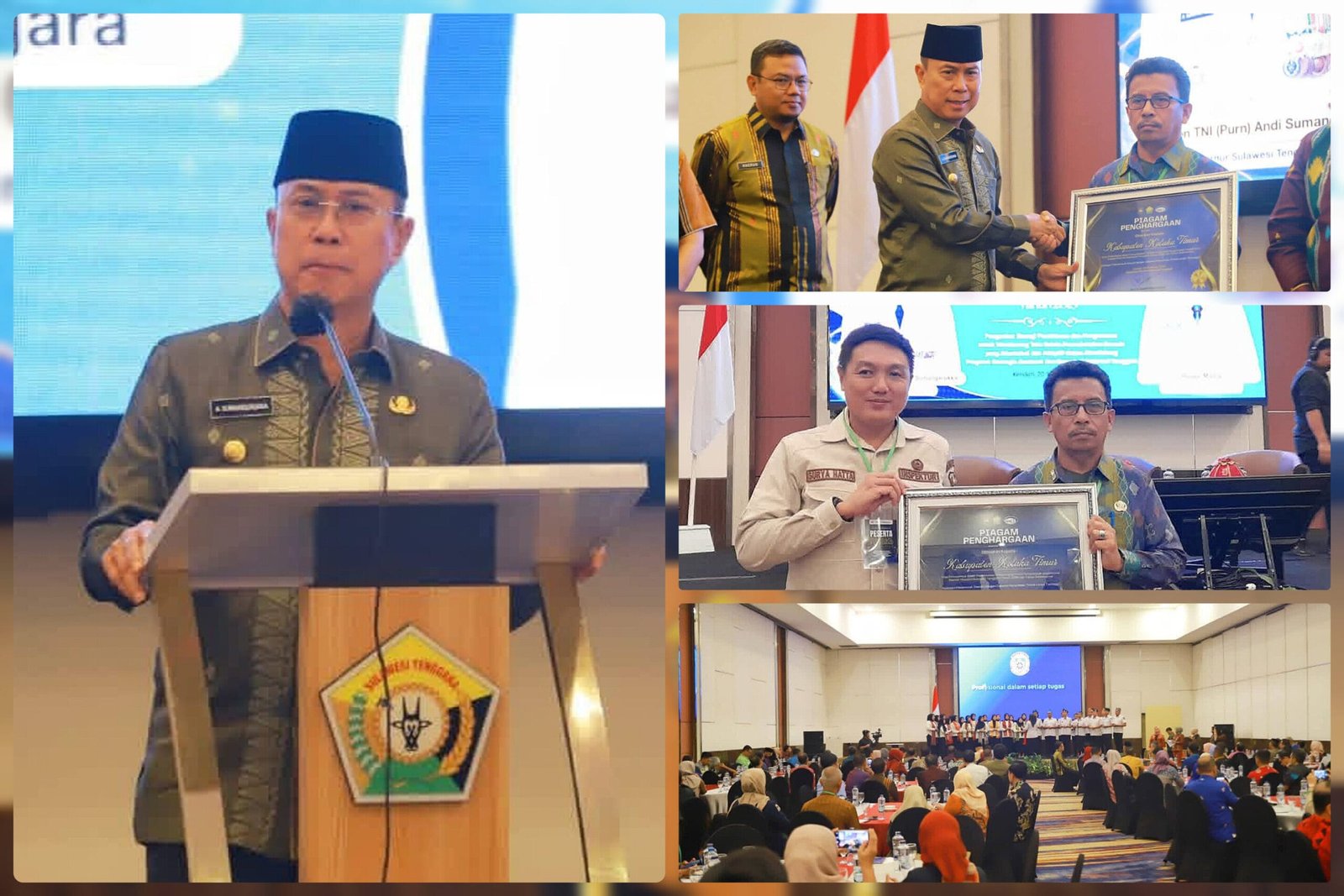 Koltim Dominasi Penghargaan Tindak Lanjut 2025, Gubernur Sultra Apresiasi Penguatan Pengawasan Daerah