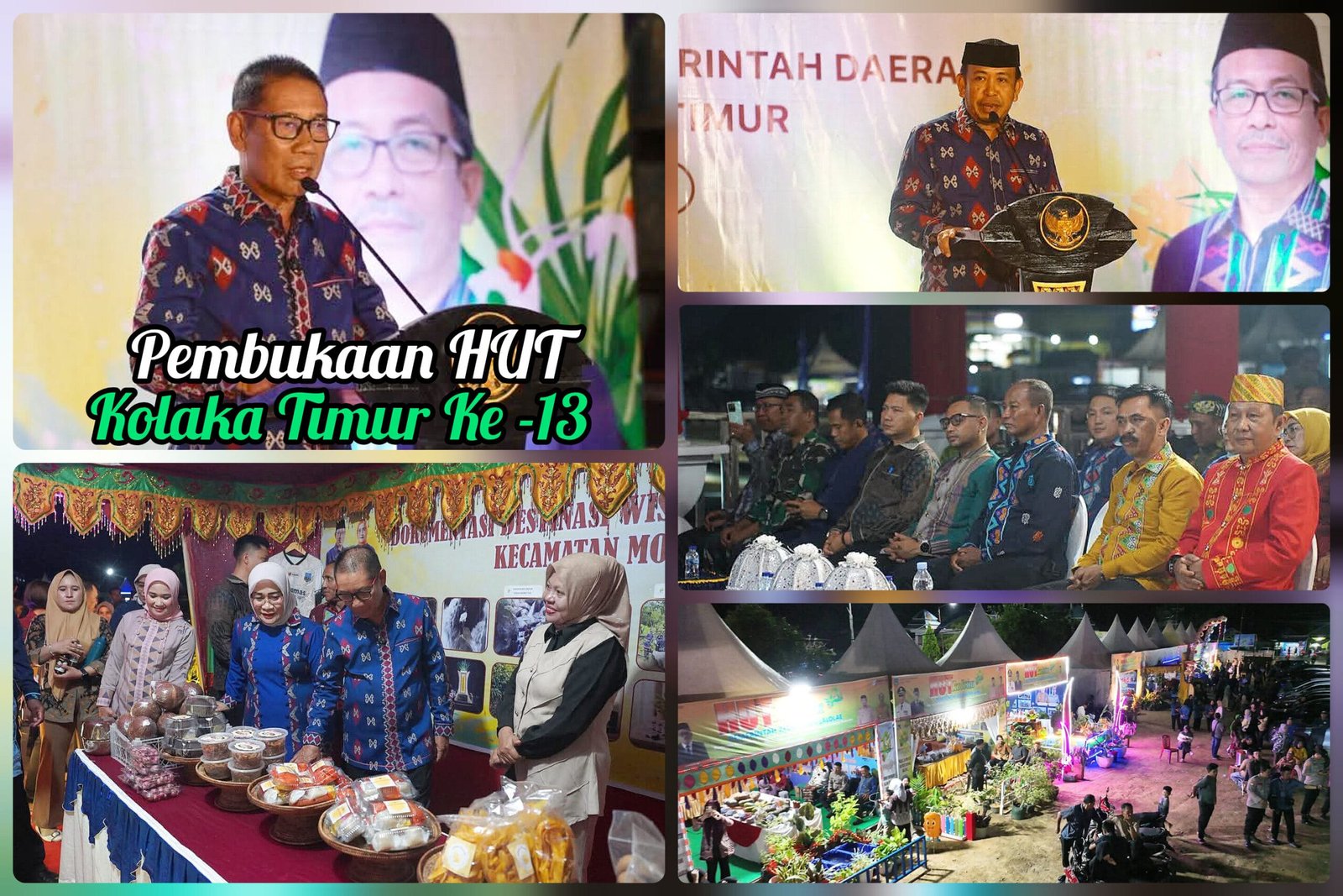 Plt. Bupati Koltim Buka Pameran Potensi Lokal dan Lomba Karaoke di HUT Ke-13, Tekankan Efisiensi Kegiatan