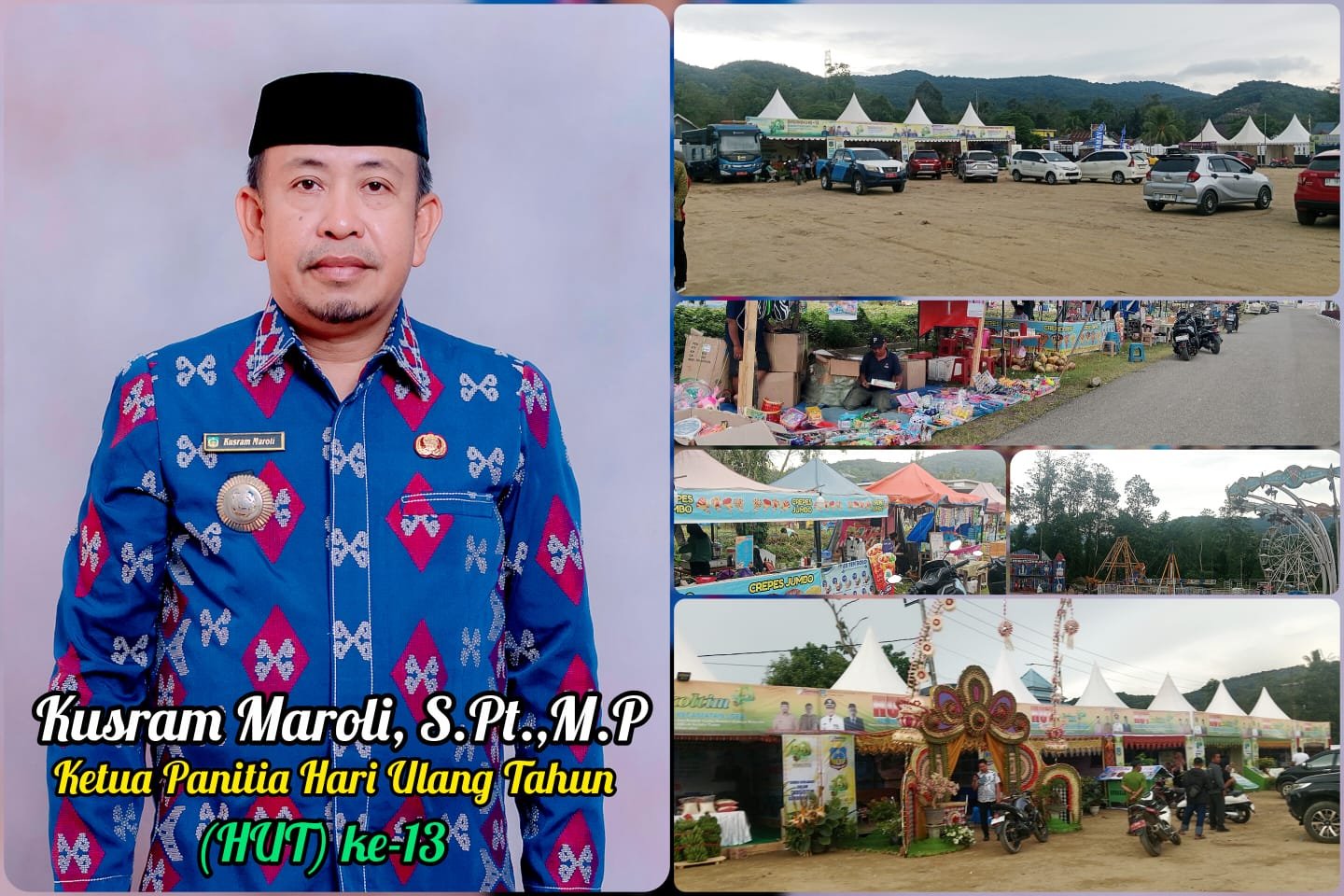 Ketua Panitia Deklarasi Pembentukan Kabupaten Kolaka Timur Tahun 2000 Mendapat Kepercayaan Menjadi Ketua Panitia HUT. Koltim ke 13 thn 2026