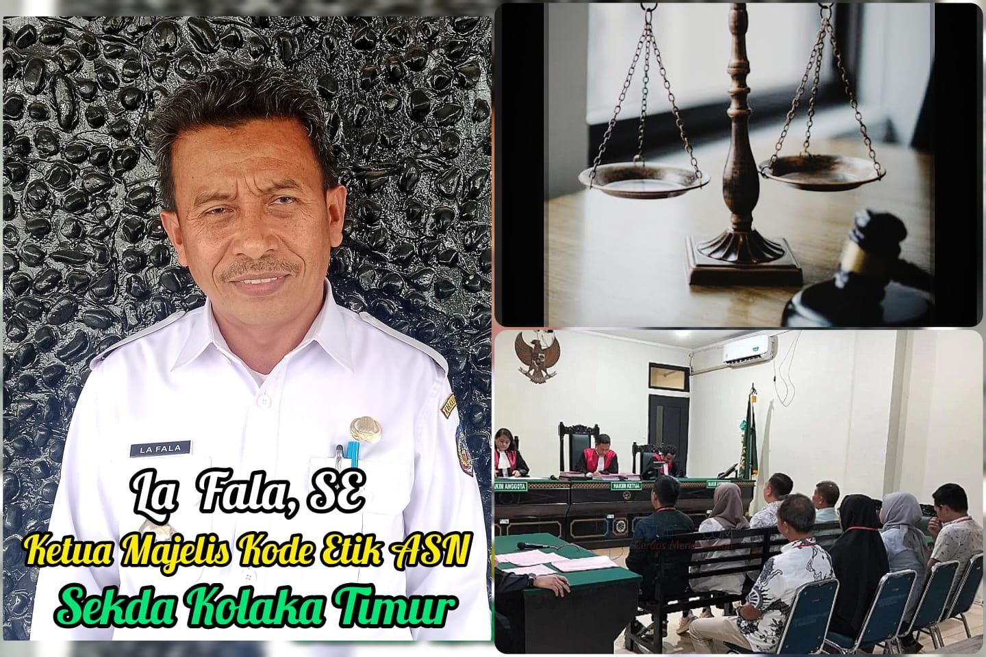 Komitmen Pemda Koltim Dipertanyakan, 12 Pegawai Inspektorat Belum Ditindak Disiplin dan Kode Etik ASN.